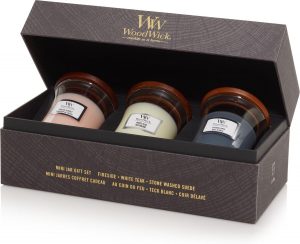 WoodWick Giftset 3 Mini Candles